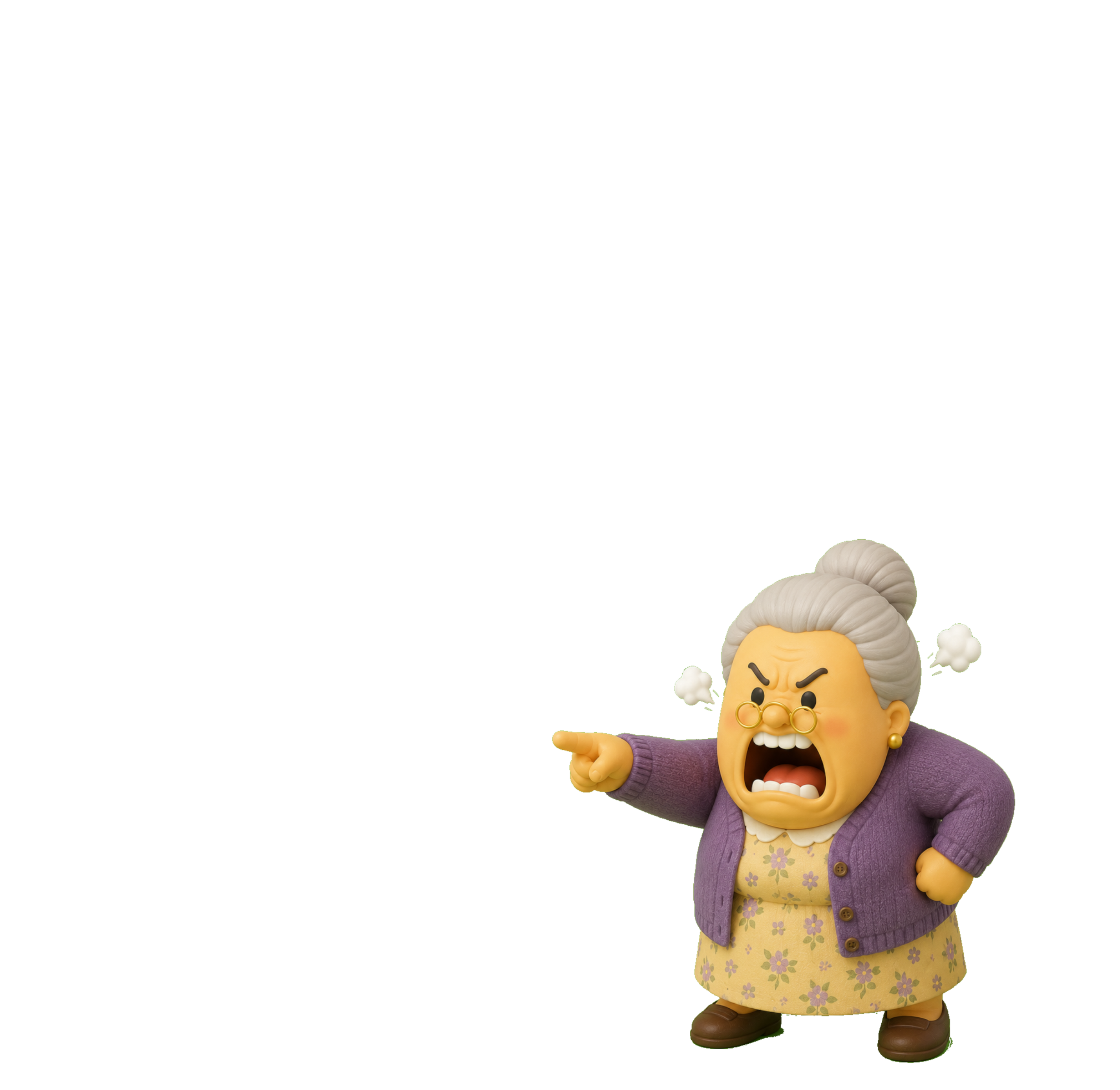 Angry grandma